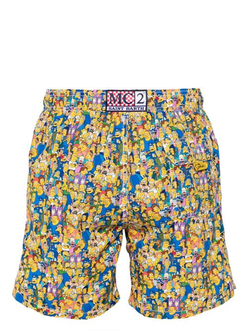 Boxer mare uomo MC2 Saint Barth fantasia The Simpson MC2 SAINT BARTH | LIGHTING MIC03634L